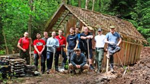 Hütte im Hirrlinger „Geisterwäldle“: Junge Vogelschützer retten ein „Kulturdenkmal“
