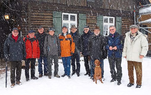 Bad Wildbad: Schneetreiben hält nicht von der Tour ab - Schwarzwälder Bote