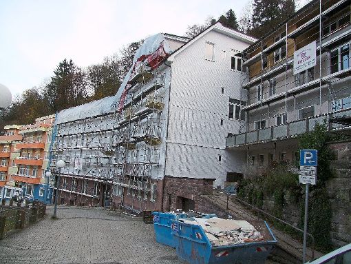 Bad Wildbad: Fassadenarbeiten vor dem Abschluss - Schwarzwälder Bote