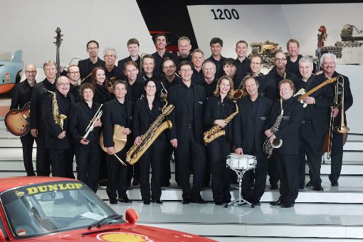 Die Porsche-Big-Band ist einmal mehr zu Gast. Am Samstag gibt sie einen Konzert in der Jugendmusikschule.  Foto: Porsche Foto: Schwarzwälder-Bote
