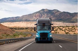 Daimler Truck testet in New Mexico den Alltagsbetrieb mit virtuellen Fahrern. Foto: Daimler Truck AG