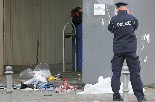 Der Tatort der tödlich verlaufenen Messerattacke am Alexanderplatz in Berlin. (Archivfoto) Foto: dpa