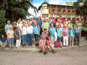 Ereignisreiche  und schöne  Tage verbrachte der Schwarzwaldverein Schonach bei der Bergfahrt, die nach Südtirol führte. Foto: Verein Foto: Schwarzwälder-Bote