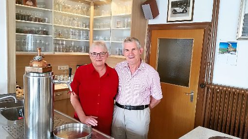 Verabschieden sich am 23. September  in den Ruhestand: Gerhard und Hildegard Kimmich vom Gasthaus Zum Kreuz.  Foto: M. Kimmich