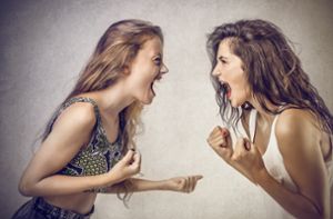 Die Frauen schlugen sich. (Symbolfoto) Foto: Shutterstock/ Ollyy