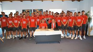 Große Ehre für Fußballer des SC Hofstetten