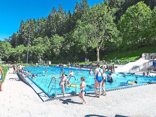 Das Freibad in Bad Teinach ist noch bis zum 11. September geöffnet. Archivfoto: Zahner Foto: Schwarzwälder-Bote