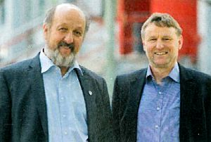 Hermann Dannecker aus Schömberg (links) und Hinderk Hillebrands sind als Vorsitzende des Deutschen Energieberater-Netzwerks (DEN) bestätigt worden. Foto: DEN Foto: Schwarzwälder-Bote