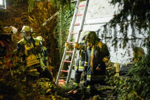 Bei dem Brand in Bergwald wurde der Bewohner verletzt. Foto: Kreisfeuerwehrverband Calw/ Udo Zink