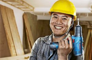 Leichteres Arbeiten dank Elektrogeräten – das will Bosch auch für asiatische Handwerker bezahlbar machen. Foto: Bosch