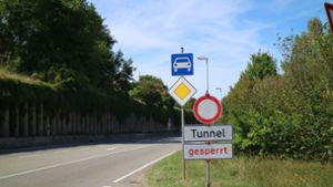 Ab Juli wird der Tunnel der B 463 in Laufen gesperrt. Der Verkehr wird auch durch Balinger Ortsteile umgeleitet (Archivfoto) Foto: Marschal