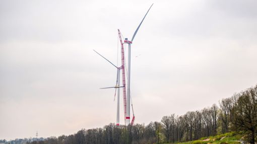 745 neue Windkraftanlagen sind 2023 bundesweit errichtet worden – davon gerade einmal 15 in Baden-Württemberg. Foto: dpa/Kristin Schmidt
