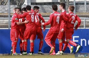 Die U19 des VfB Stuttgart hat gegen Waldhof Mannheim einen 3:1-Sieg gefeiert. Foto: FuPa Stuttgart