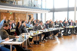 Eine große Mehrheit des Kreistags stimmte für die Fortschreibung des Klinikkonzepts 3+. Foto: Fritsch Foto: Schwarzwälder-Bote