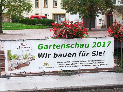 Es wird nicht nur gebaut: Die Bad Herenalber Bürger  sind   eingeladen, die bislang groben Projektideen für die Gartenschau 2017 mit Leben zu füllen.  Foto: Kugel Foto: Schwarzwälder-Bote