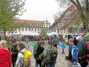 Das Klosterfest auf dem Kirchberg ist am 1. Mai Ziel vieler Wanderer und Radfahrer. Foto: Schwarzwälder-Bote