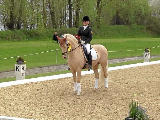 Erfolgreich war Julia Schneider aus Wellendingen auf ihrem Pony bei verschiedenen Turnieren unterwegs. Foto: Frei Foto: Schwarzwälder-Bote