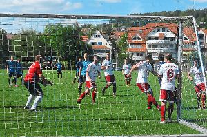 Der VfL Ostelsheim baut auf eine starke Hintermannschaft. In der regulären Saison kassierte sie nur 25 Gegentreffer.  Foto: Stark