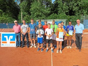 Sieger und Verantwortliche der Ettenheim Junior Open Foto: Verein Foto: Schwarzwälder-Bote
