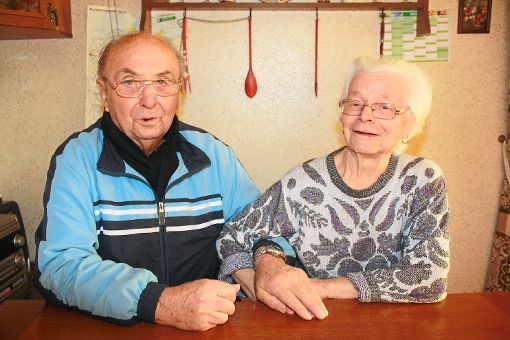 Vor 60 Jahren haben Sofie und Wolfgang Becker aus Altensteig den Bund fürs Leben geschlossen. Foto: Köncke Foto: Schwarzwälder-Bote