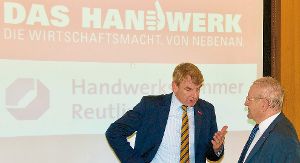 Harald Herrmann, Präsident der  Handwerkskammer Reutlingen.  Foto: Bouß Foto: Schwarzwälder-Bote