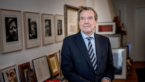 Gerhard Schröder (SPD) war von 1998 bis 2005 Bundeskanzler. Foto: Michael Kappeler/dpa
