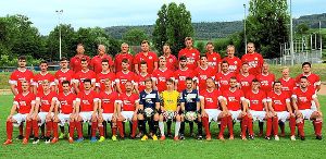 Das Team des Fußball-Bezirksligisten FV Ettenheim in der Saison 2015/16. Foto: Verein
