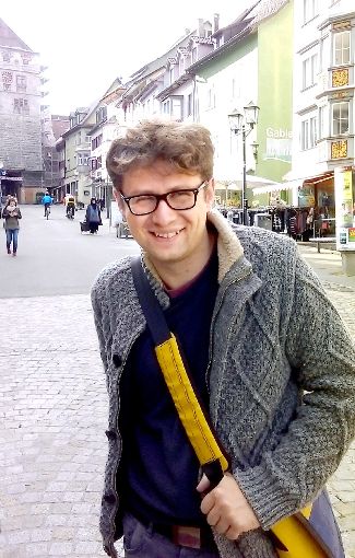Das Stadtschreiber-Stipendium endet im Dezember, Dmitrij Gawrisch verabschiedet sich im Rottweiler Zimmertheater. Foto: Stadt Foto: Schwarzwälder-Bote