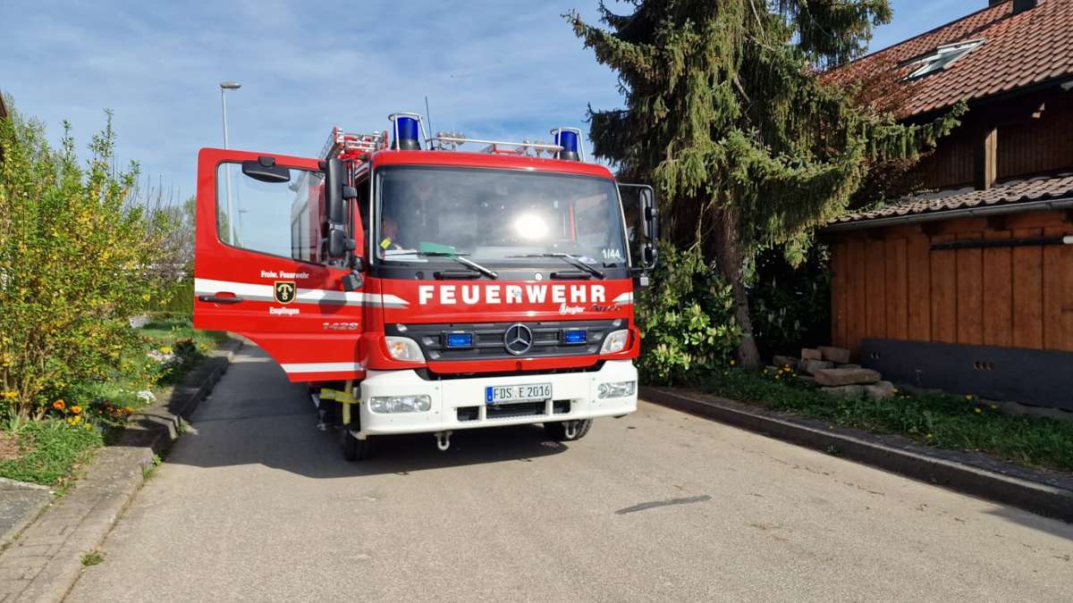 Nach Feuer in Tennishalle: Wieder Brandalarm in Empfingen