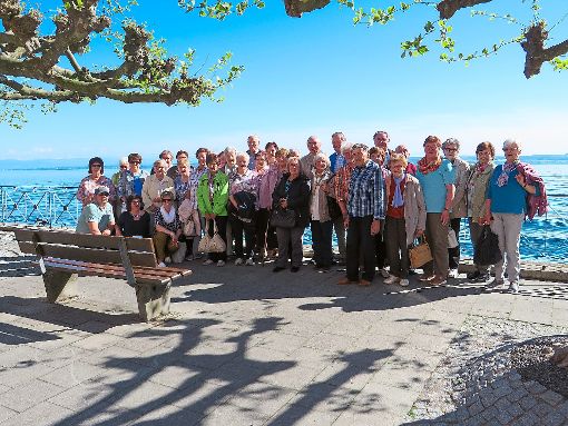 Mediterrane Stimmung: Senioren besuchen mit der Kirchengemeinde den Bodensee.  Foto: Kramer Foto: Schwarzwälder-Bote