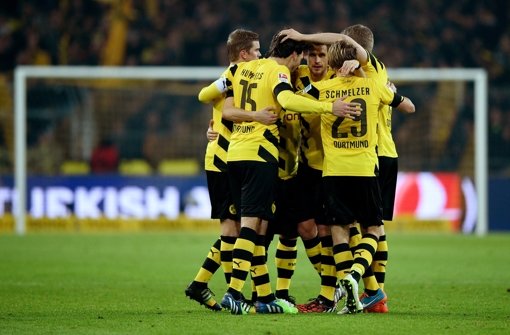 Borussia Dortmund hat gegen die TSG 1899 Hoffenheim 1:0 gewonnen. Foto: dpa