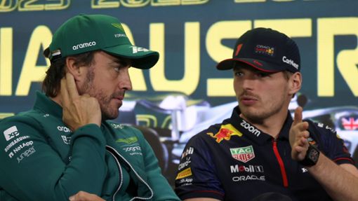 Um Fernando Alonso (l) und Max Verstappen gibt es Wechsel-Spekulationen. Foto: Asanka Brendon Ratnayake/AP/dpa