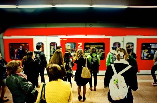 Die S-Bahnen fahren während des Bahnstreiks bei weitem nicht wie gewohnt. Foto: Lichtgut/Max Kovalenko