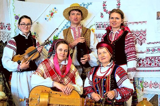 Die weißrussische Musikgruppe Gastsinetz  Foto: Bürgerinitiative Foto: Schwarzwälder-Bote