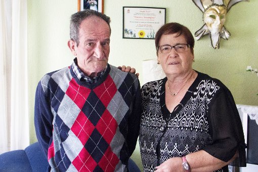 Seit 50 Jahren verheiratet sind Giuseppe Capillo und Lucia Di Cesare. Foto: Seeger Foto: Schwarzwälder-Bote