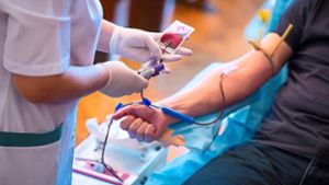 Leben retten schnell gemacht bei der Blutspende