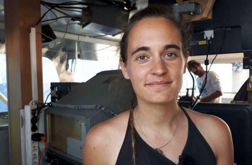 Carola Rackete, die wieder aus italienischem Hausarrest freigelassene Kapitänin der Sea Watch 3. Foto: AP