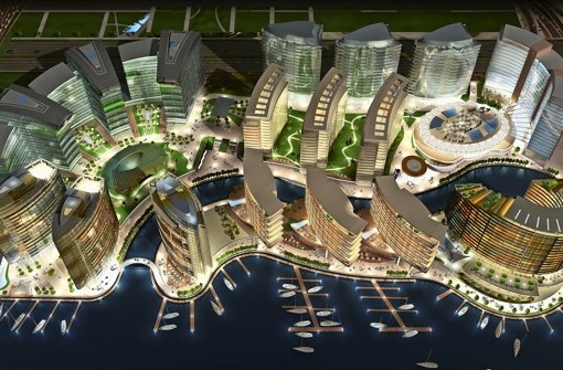 Stuttgarter Architekten lieferten das Grundkonzept für 60 Prozent des Viertels in Dubai. Foto: Kieferle&Partner