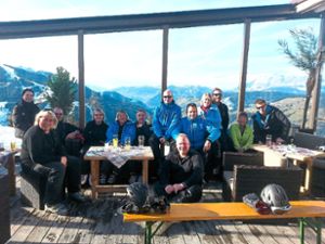 Für die Skifahrer des Schwarzwaldvereins Bad Liebenzell begann jetzt in Flachau die Saison.  Foto: Schwarzwaldverein Foto: Schwarzwälder-Bote