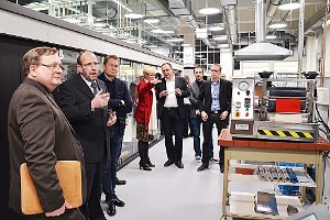 Ihre neuen Labors hat die Hochschule Albstadt-Sigmaringen eingeweiht – das Foto zeigt die frühere Turbinenhalle im Haux-Gebäude. Foto: Schwarzwälder-Bote