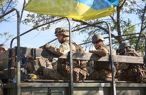 Soldaten in der Ostukraine Foto: dpa