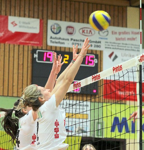 Offenburgs  Zweitliga-Volleyballerinnen präsentierten sich von Beginn an hellwach. Foto: Heck Foto: Schwarzwälder-Bote