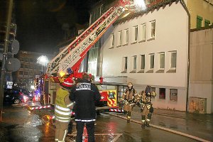 Im Haus der Schwenninger Sichtbar ist in der Nacht zum Sonntag ein Brand ausgebrochen. Die rund 150 Gäste konnten sich selbst in Sicherheit bringen.  Foto: Bartler