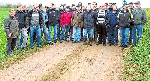 Eine große Zahl  von Landwirten aus Seedorf, Waldmössingen und Dunningen war der Einladung des Ortsbauernvereins gefolgt. Foto: Merz Foto: Schwarzwälder-Bote