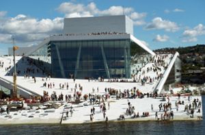 Ein Opernhaus für alle: die neue Nationaloper von Oslo Foto: Picture alliance/ dpa/Royal Press Nieboer