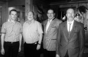 Der wiedergewählte Vorstand des Hegerings Gutach-Hornberg (von links): Christoph Wöhrle, Rolf Schondelmaier, Josef Smetanjuk, Martin Baumann Foto: Hegering Foto: Schwarzwälder-Bote