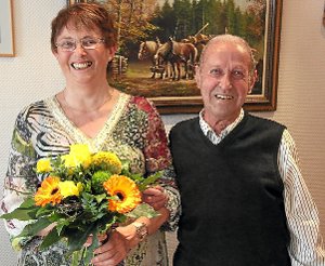 50 Jahre verheiratet: Christa und Georg Rentschler  Foto: Gärtner Foto: Schwarzwälder-Bote