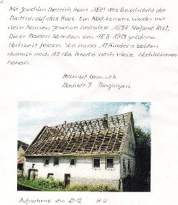 Dieses marode Haus in der Burladinger Kirchgasse hat eine lange Geschichte.  Foto: Unmuth Foto: Schwarzwälder-Bote