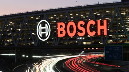 Bosch strebt eine KI-Kooperation mit Microsoft an. Foto: Bernd Weißbrod/dpa