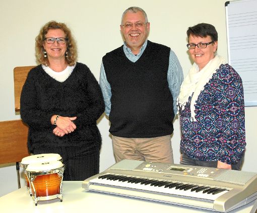 Freuen sich   über die  Möglichkeit der Ensemblearbeit:  Susanne Jaggy (von links),  Harald Baeck und  Heike Volk. Foto: Ullrich Foto: Schwarzwälder-Bote
